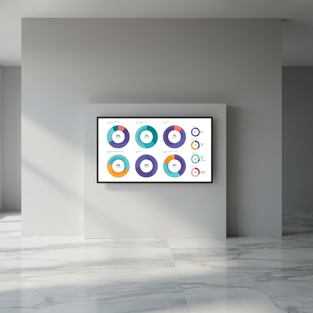 Virtual vendor room with documents and KPIs